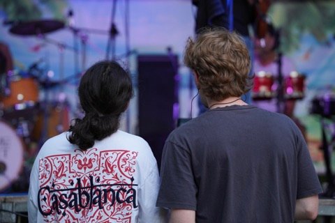 Enzo et Saïf au Parc en Fête de Nangis