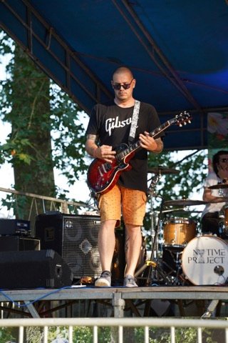 Nico en concert au Parc en Fête de Nangis
