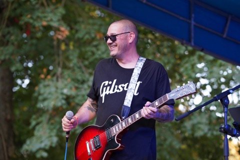 Nico en concert au Parc en Fête de Nangis