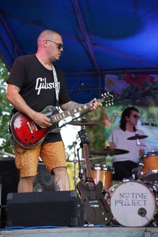 Nico en concert au Parc en Fête de Nangis